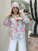 شومیز گلدار پرنسس       