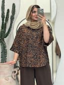 شومیز پلنگی آیسا 