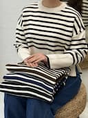 بافت کوتاه راه راه4888