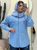 شومیز راه راه تیلدا