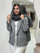 کت فوتر جناقی نرگس