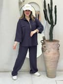 ست شومیز شلوار روشان    