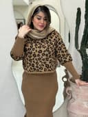 ست رویه سرافون بافت پلنگی