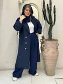 مانتو دیپلمات بلند فتانه              