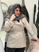 بارونی  پشت کش سیمین  