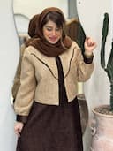 کت سرافون مخمل گلبهار  