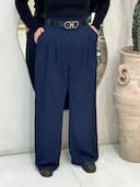 شلوار کرپ سان دو دکمه 5243