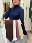 بلوز آستین دکمه ساغر