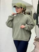 هودی نیم زیپ