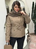 ترنچ کت بارونی شرمینه