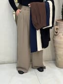 شلوار بگ کرپسان تک دکمه5256
