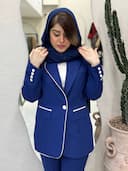 کت شلوار یقه ارشال افشید