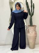 شومیز شلوار سیلک پونه