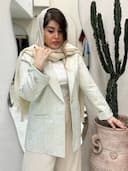 کت ژاکارد مینا