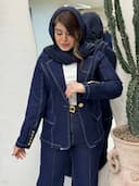 کت شلوار جین روژا