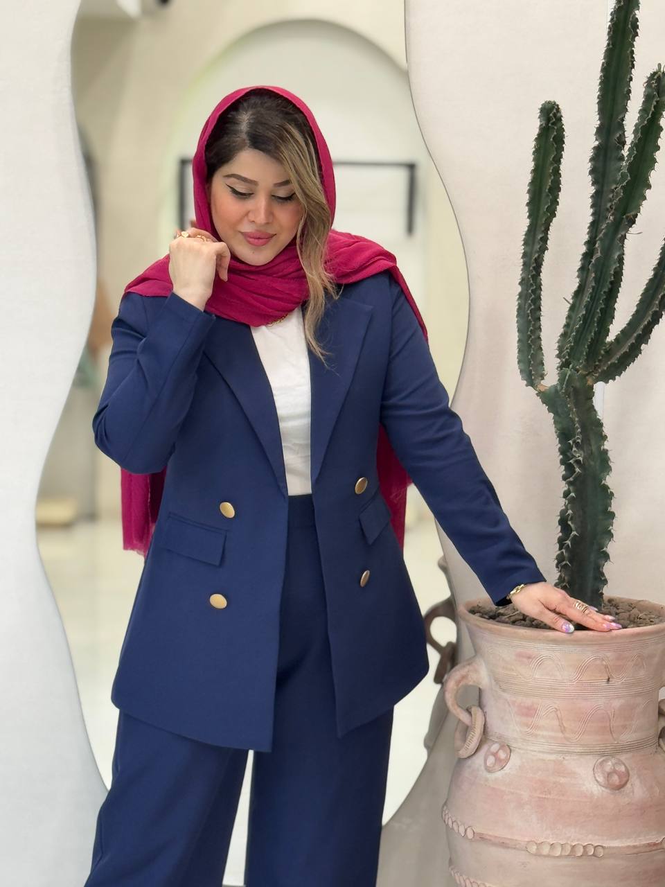 کت شلوار مزونی انبه 