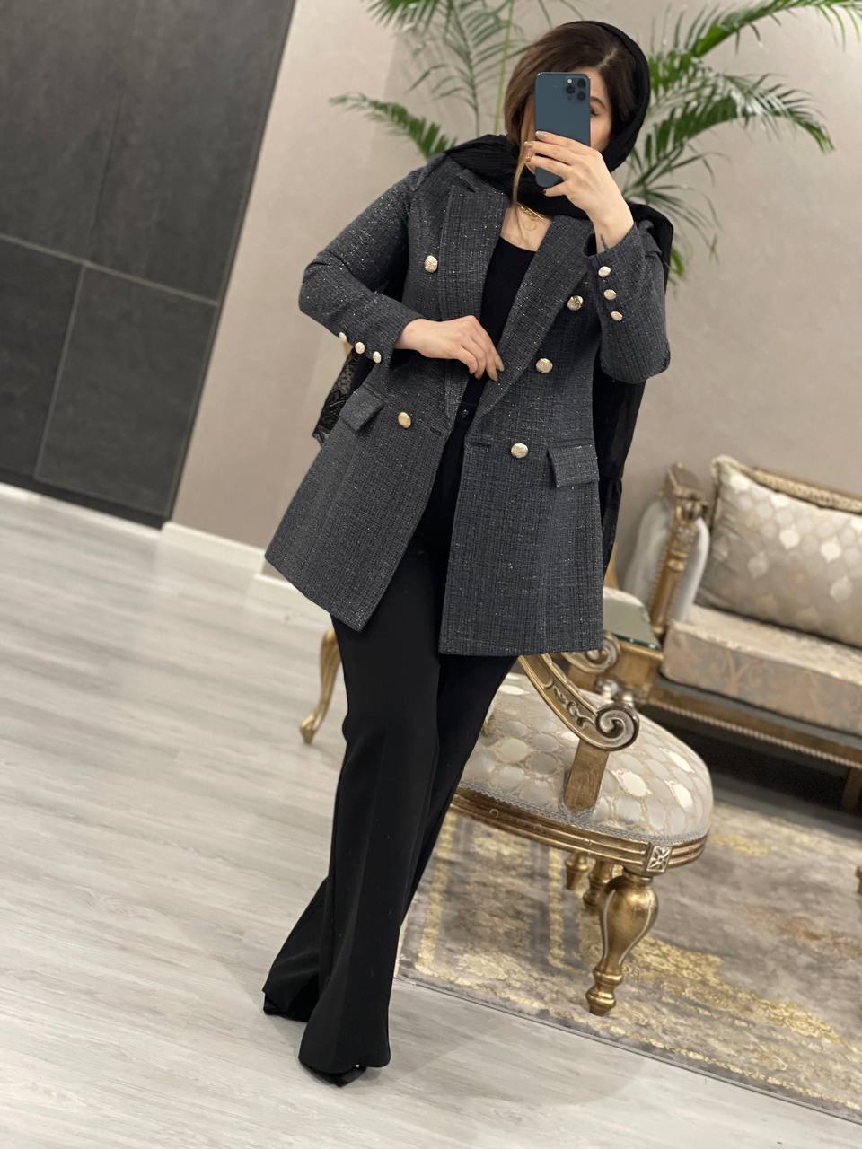 مانتو مزونی کتی اِدنا کد0893